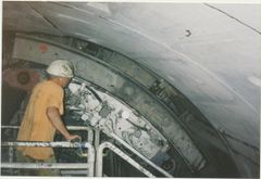 Lining main tunnel